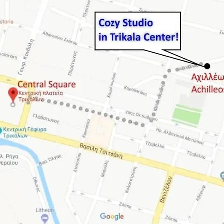 Cozy In Center With Private Parking! Apartmán Tríkala