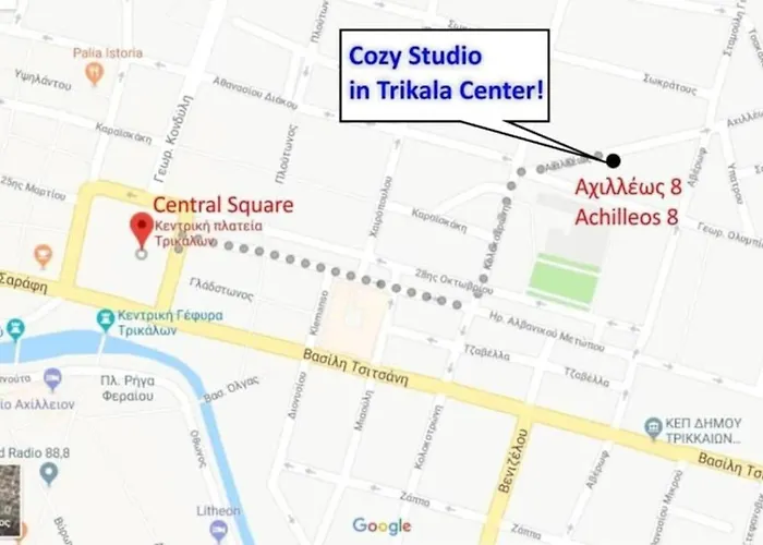 Cozy In Center With Private Parking! Apartman Tríkala